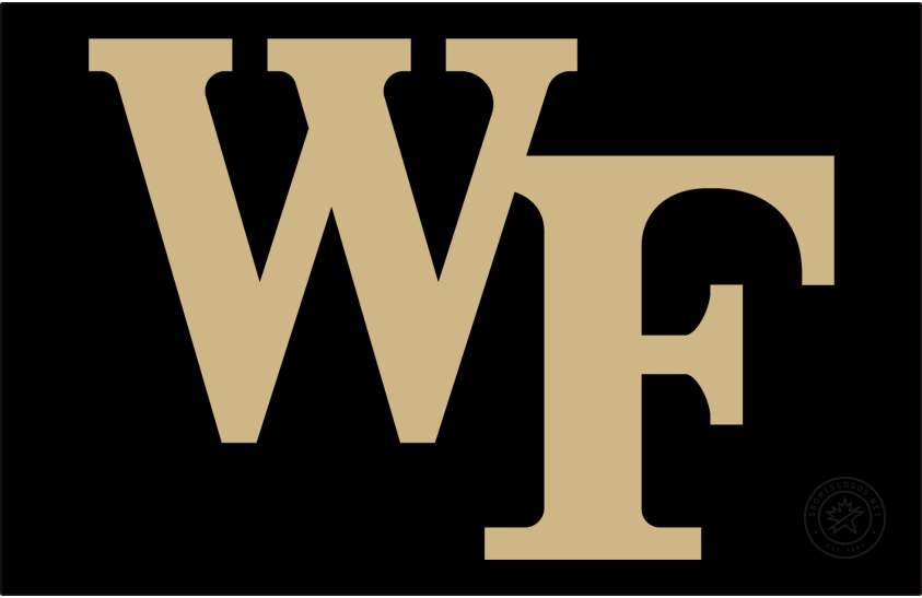 Wake Forest Demon Deacons 2019-Pres Primary Dark Logo v2 diy DTF decal sticker